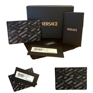 Versace La Greca Card Case